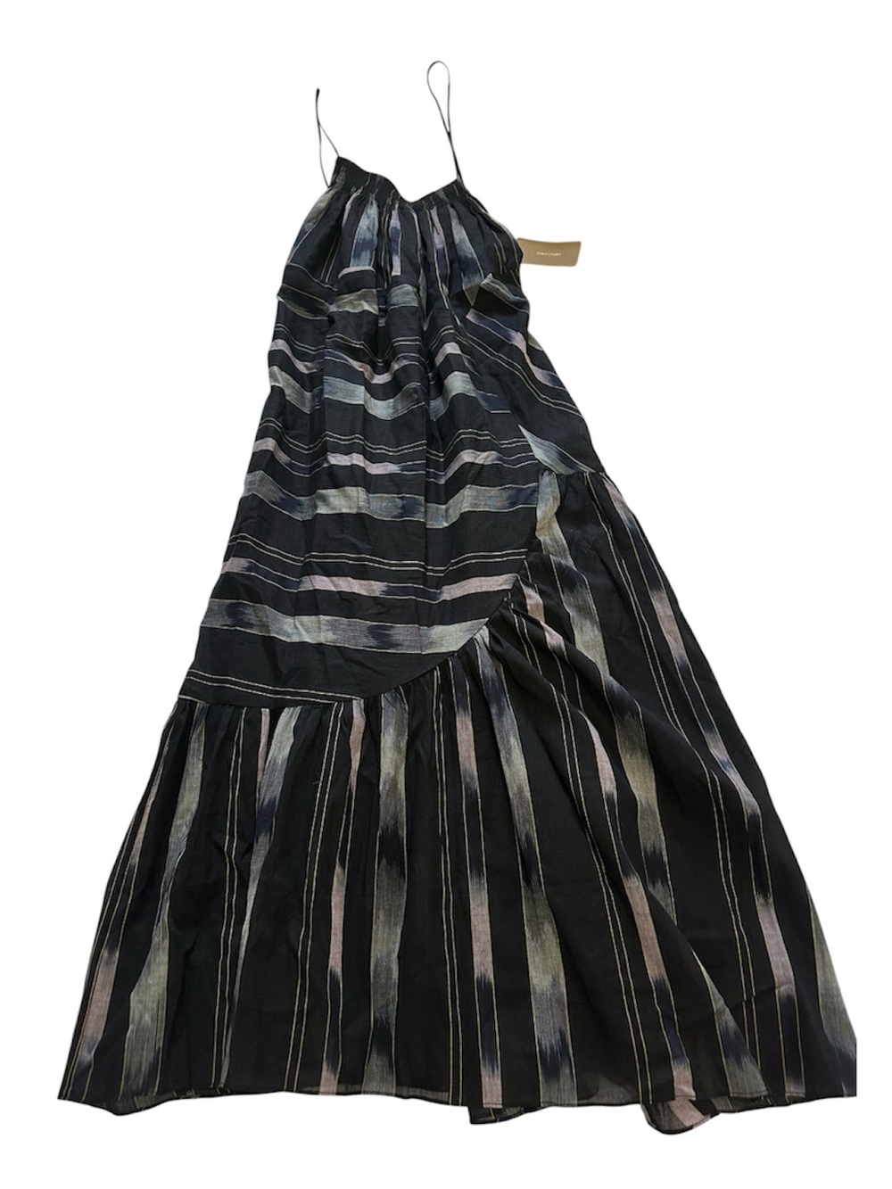 Rachel Comey Square Neck Mosiac Black Lightweight Dress Size 4 NWT $495